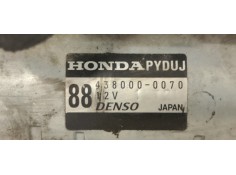 Recambio de motor arranque para honda cr-v 1.6 dtec 120 fap referencia OEM IAM 4380000070  