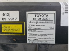 Recambio de sistema audio / radio cd para toyota yaris 1.4 turbodiesel cat referencia OEM IAM 861200D201 S0A04694 12200071110101