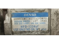 Recambio de compresor aire acondicionado para honda cr-v 1.6 dtec 120 fap referencia OEM IAM 4472802870  