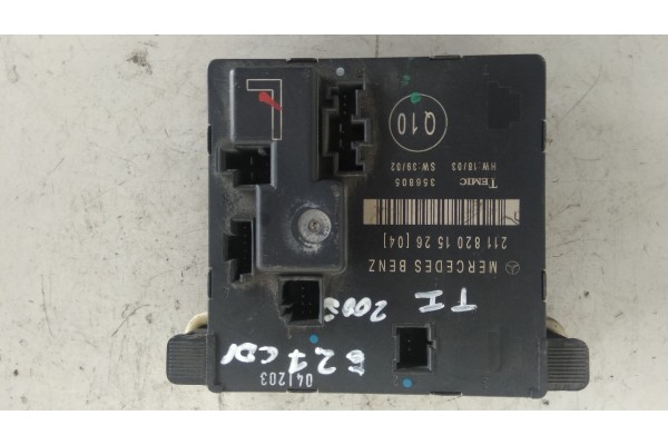 Recambio de modulo electronico para mercedes-benz clase e (w211) berlina 2.2 cdi cat referencia OEM IAM 2118201526  