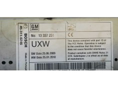 Recambio de sistema audio / radio cd para opel astra j lim. enjoy referencia OEM IAM 13337251  