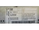 Recambio de sistema audio / radio cd para opel astra j lim. enjoy referencia OEM IAM 13337251  