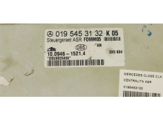 Recambio de centralita asr para mercedes-benz clase clk (w208) cabrio 2.3 compresor cat referencia OEM IAM 0195453132  