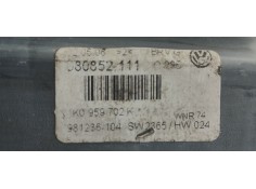 Recambio de elevalunas delantero derecho para volkswagen golf v berlina (1k1) 2.0 tdi referencia OEM IAM 980852111 1K0959793L 
