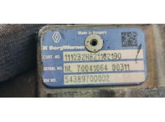 Recambio de turbocompresor para renault megane iii berlina 5 p 1.5dci 110 fap referencia OEM IAM 54389700002  