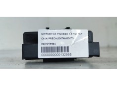 Recambio de caja precalentamiento para citroen c4 picasso seduction referencia OEM IAM 9801916680  