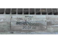 Recambio de radiador agua para smart coupe 0.6 turbo cat referencia OEM IAM 29680  