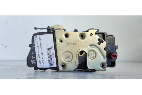 Recambio de cerradura puerta trasera derecha para citroen xsara picasso 1.6 referencia OEM IAM   