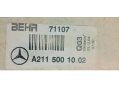 Recambio de intercooler para mercedes-benz clase e (w211) familiar 220 t cdi (211.206) referencia OEM IAM A2115001002  