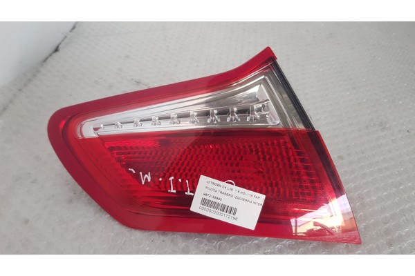 Recambio de piloto trasero izquierdo interior para citroen c4 lim. 1.6 hdi 115 fap referencia OEM IAM 9672155880  