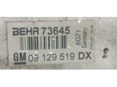 Recambio de intercooler para opel astra g berlina 2.0 dti referencia OEM IAM 09129519DX  