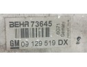 Recambio de intercooler para opel astra g berlina 2.0 dti referencia OEM IAM 09129519DX  