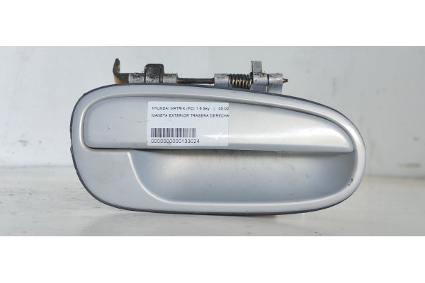 Recambio de maneta exterior trasera derecha para hyundai matrix (fc) 1.6 sky referencia OEM IAM   