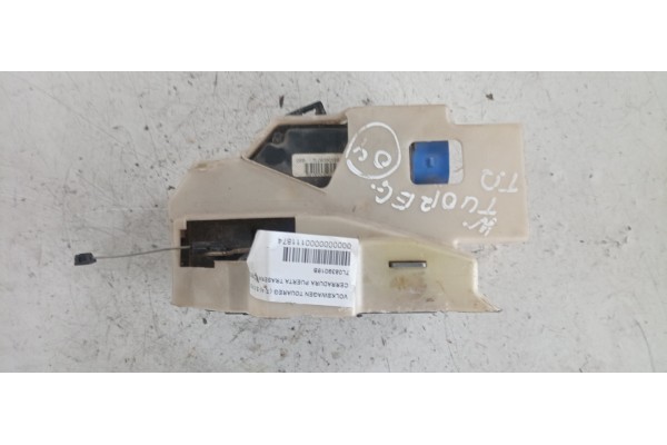 Recambio de cerradura puerta trasera derecha para volkswagen touareg (7la) 5.0 v10 tdi dpf referencia OEM IAM 7L0839016B  