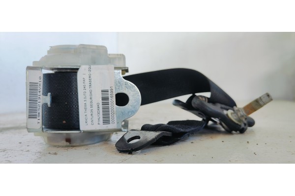 Recambio de cinturon seguridad trasero izquierdo para lancia thema 3.0jtd 240 fap referencia OEM IAM P1HU13DX9AD  