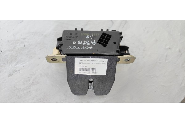 Recambio de cerradura maletero / porton para opel astra h berlina cosmo referencia OEM IAM 172852197  