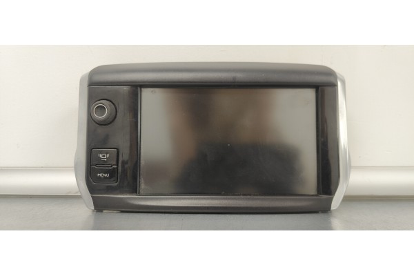 Recambio de pantalla multifuncion para peugeot 208 1.6 hdi 92 fap referencia OEM IAM   