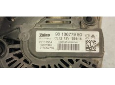 Recambio de alternador para peugeot 2008 (--.2013) 1.2 i turbo 130 referencia OEM IAM 9818677980  