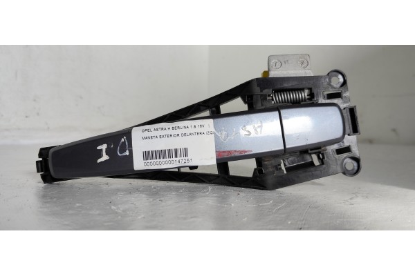 Recambio de maneta exterior delantera izquierda para opel astra h berlina cosmo referencia OEM IAM   