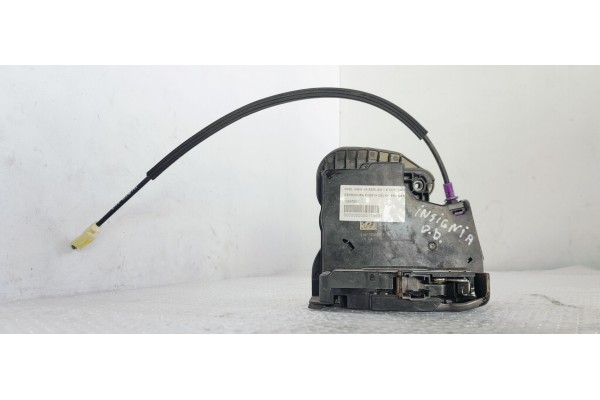 Recambio de cerradura puerta delantera derecha para opel insignia berlina 1.6 cdti 136 fap referencia OEM IAM 13597530  