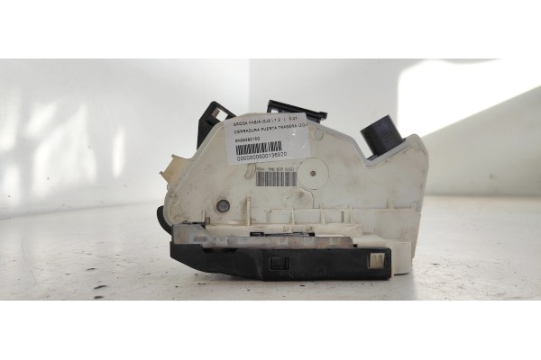 Recambio de cerradura puerta trasera izquierda para skoda fabia (5j2 ) ambition referencia OEM IAM 5N0839015D  