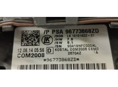 Recambio de mando multifuncion para citroen c3 1.4 hdi 70 fap referencia OEM IAM 96773868ZD  