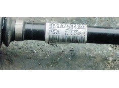 Recambio de transmision delantera izquierda para peugeot 2008 (--.2013) 1.2 i turbo 130 referencia OEM IAM 9809258480  
