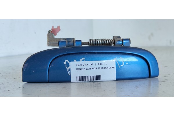 Recambio de maneta exterior trasera derecha para kia rio 1.4 active referencia OEM IAM   