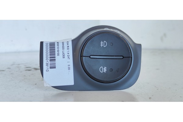 Recambio de mando luces para kia rio 1.4 active referencia OEM IAM 933101G100  