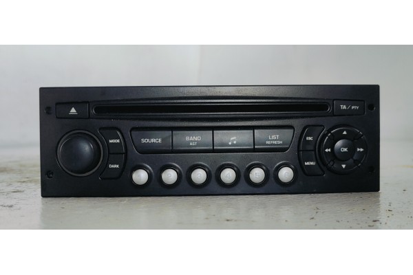Recambio de sistema audio / radio cd para peugeot 3008 1.6hdi 112 fap referencia OEM IAM 9666967477  