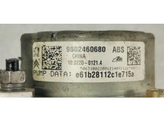 Recambio de abs para citroen c3 picasso 1.6 hdi 92 fap referencia OEM IAM 9802460680  