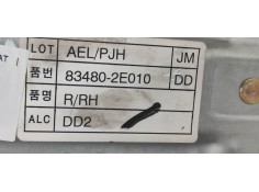Recambio de elevalunas trasero derecho para hyundai tucson (jm) 2.0 crdi cat referencia OEM IAM 834802E010  
