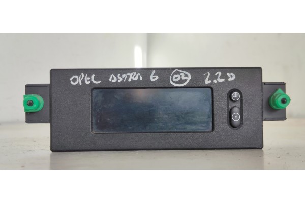 Recambio de pantalla multifuncion para opel astra g berlina edition referencia OEM IAM 24461517  