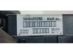 Recambio de caja reles / fusibles para citroen xsara berlina 1.6i 16v exclusive referencia OEM IAM 9646405280  