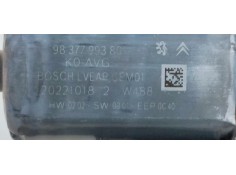 Recambio de elevalunas delantero izquierdo para toyota proace l1h1 furgón comfort referencia OEM IAM 9837799380  