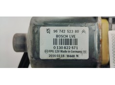 Recambio de elevalunas delantero izquierdo para citroen c4 cactus 1.6hdi 100 fap referencia OEM IAM 9674252380  