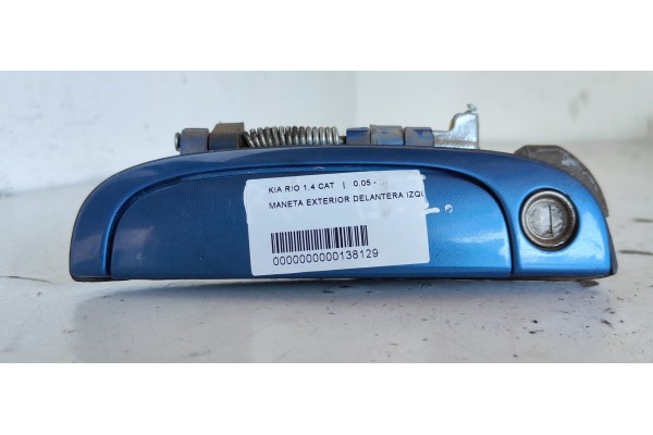 Recambio de maneta exterior delantera izquierda para kia rio 1.4 active referencia OEM IAM   