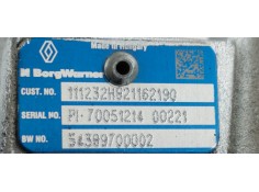 Recambio de turbocompresor para renault scenic iii 1.5 dci diesel fap referencia OEM IAM 54399700002  