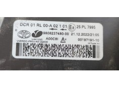 Recambio de faro derecho para toyota proace l1h1 furgón comfort referencia OEM IAM 980823748000  