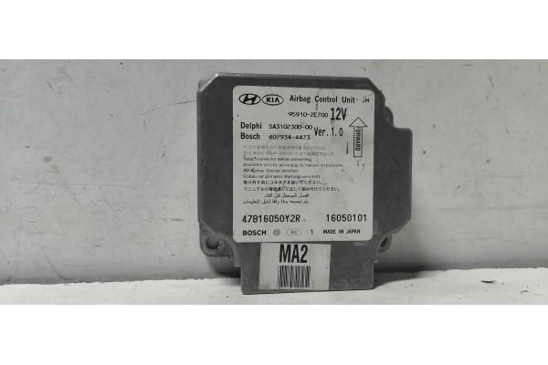 Recambio de centralita airbag para hyundai tucson (jm) 2.0 crdi cat referencia OEM IAM 959102E700  