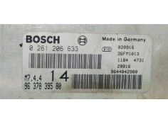 Recambio de centralita motor uce para citroen xsara picasso 1.6 16v sx referencia OEM IAM 0261206633  