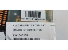 Recambio de mando intermitentes para kia carnival 2.9 crdi cat referencia OEM IAM 934104D100  