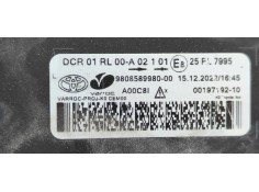 Recambio de faro izquierdo para toyota proace 2.0 turbodiesel cat referencia OEM IAM 980858998000  