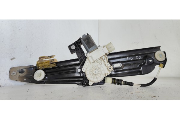 Recambio de elevalunas trasero derecho para bmw serie 5 lim. (f10) 530d xdrive referencia OEM IAM   