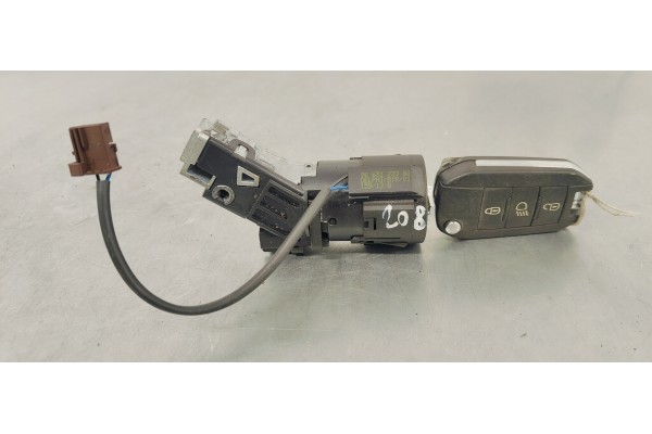 Recambio de conmutador de arranque para peugeot 208 1.6 hdi 92 fap referencia OEM IAM 9663123380  