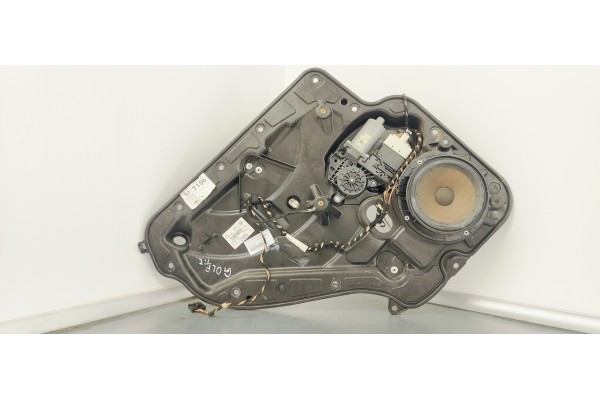 Recambio de elevalunas trasero izquierdo para volkswagen golf vi (5k1) 2.0 tdi 140 fap referencia OEM IAM 5K4839729J  