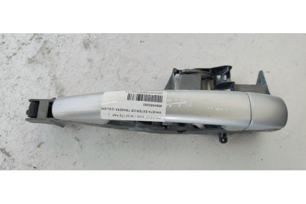 Recambio de maneta exterior trasera izquierda para peugeot 3008 1.6hdi 112 fap referencia OEM IAM 9684560080  