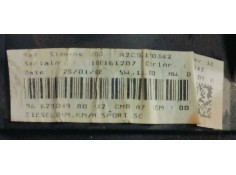 Recambio de cuadro instrumentos para peugeot 207 sport referencia OEM IAM 9662904980  