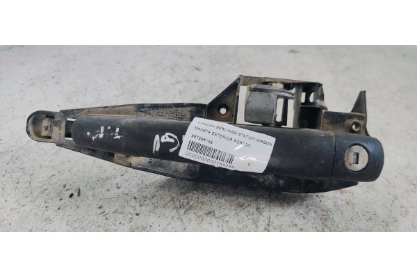 Recambio de maneta exterior porton para citroen berlingo station wagon fase 2 referencia OEM IAM 967296158  