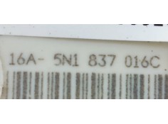 Recambio de cerradura puerta delantera derecha para skoda fabia (5j2 ) ambition referencia OEM IAM 5N1837016C  